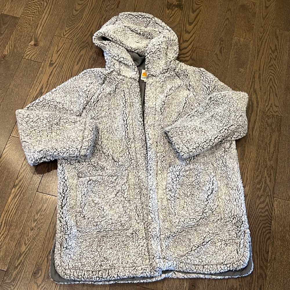 C & C California Teddy Bear Fleece Jacket Size XL
